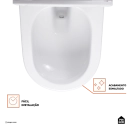 Vaso Sanitário Monobloco Caixa Acoplada Privada Berilo Pingoo.casa - Branco