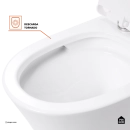Vaso Sanitário Monobloco Caixa Acoplada Privada Gipsita Pingoo.casa - Branco