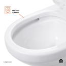 Vaso Sanitário Monobloco Caixa Acoplada Privada Taquaras Pingoo.casa - Branco