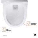 Vaso Sanitário Monobloco Caixa Acoplada Privada Taquaras Pingoo.casa - Branco