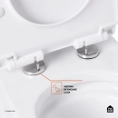 Vaso Sanitário Monobloco Caixa Acoplada Privada Zircônia Pingoo.casa - Branco