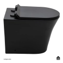 Vaso Sanitário Convencional Tanzanita - Preto