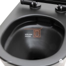 Vaso Sanitário Convencional Tanzanita - Preto
