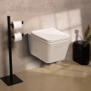 Vaso Sanitário Suspenso Saída Horizontal Esmeralda Branco