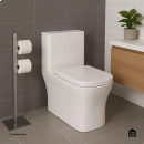 Vaso Sanitário Monobloco Caixa Acoplada Privada Jurerê Pingoo.casa - Branco